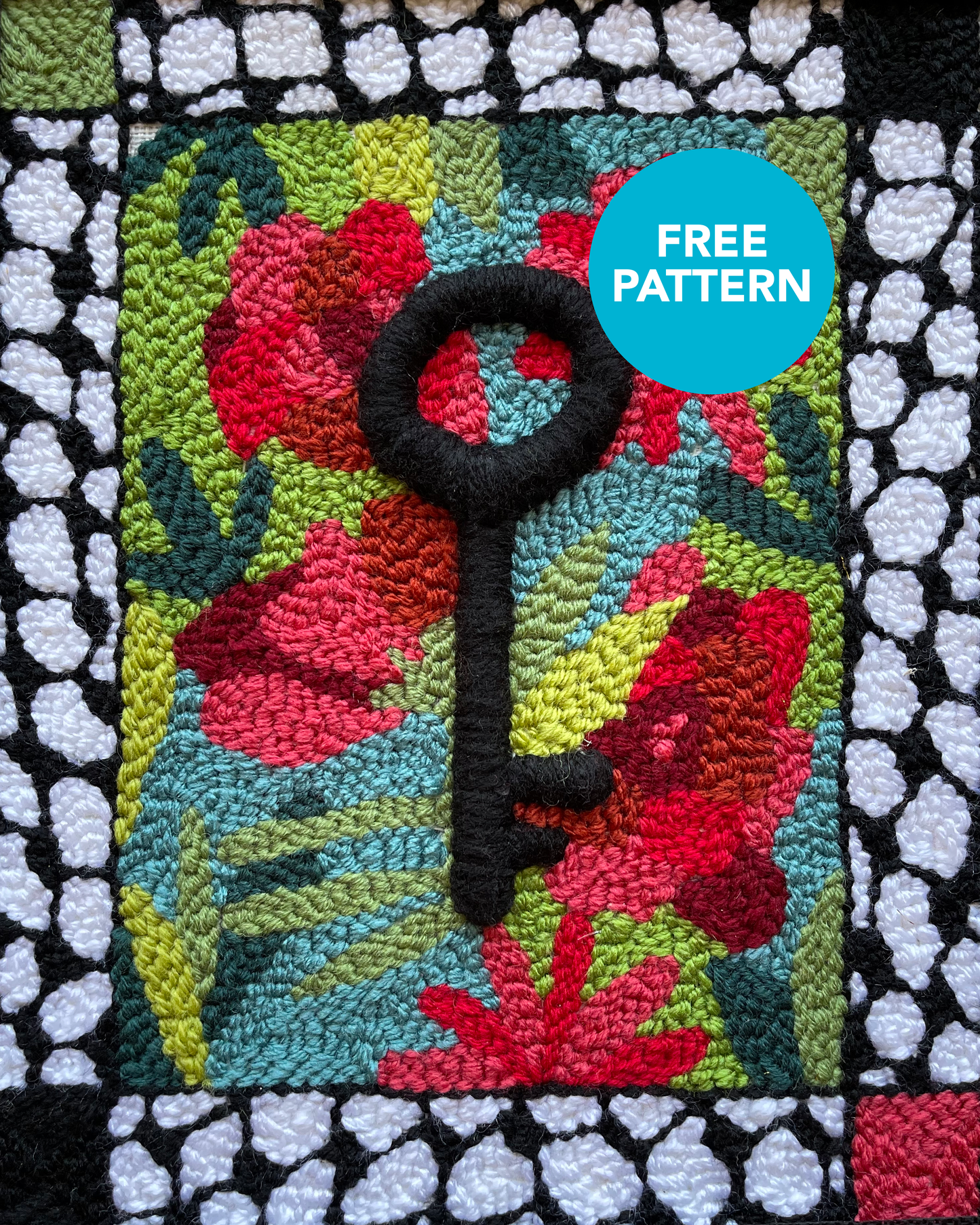 "Key to Palestine" - Free Digital Pattern