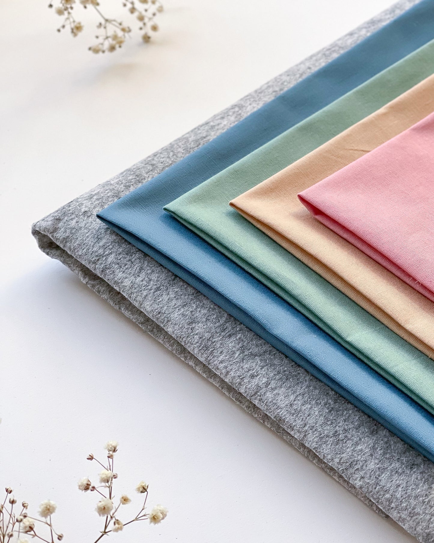 Embroidery Fabric Bundle - Dreamy Palette